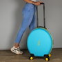 Zoozie Bags Maleta Turquesa 100% ABS